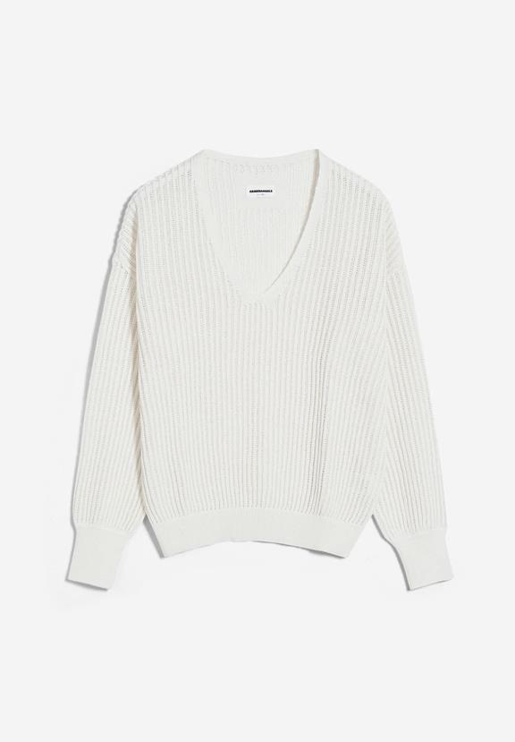 Sweater Ranaa Crochet Off-White 1