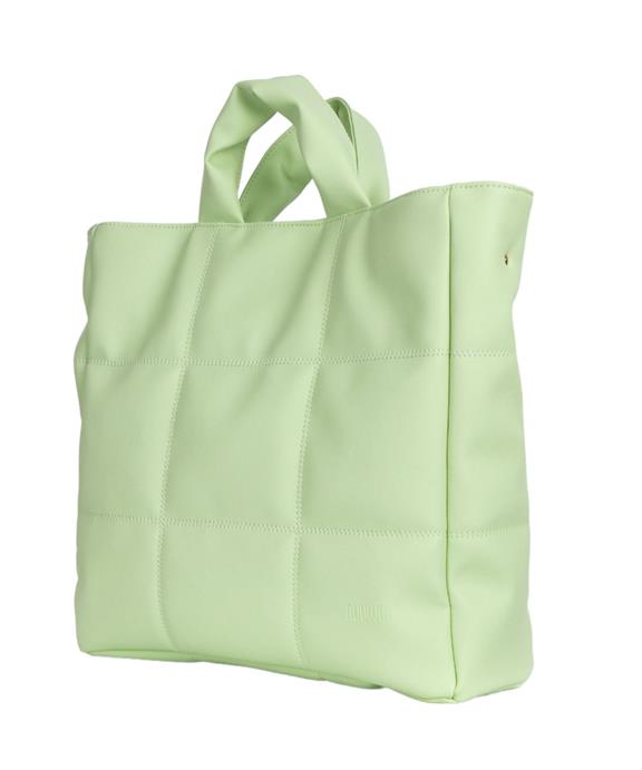 Handbag Quilted Linn Pistachio Green 4