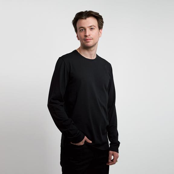 T-Shirt Long Sleeve Black 1