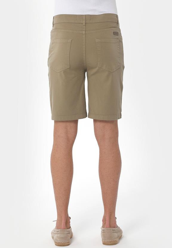 Shorts Five Pocket Olivgrün 4