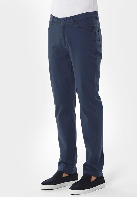 Pants Five Pocket Navy Blue 3