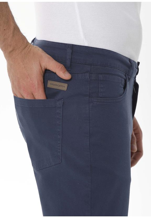 Pants Five Pocket Navy Blue 5