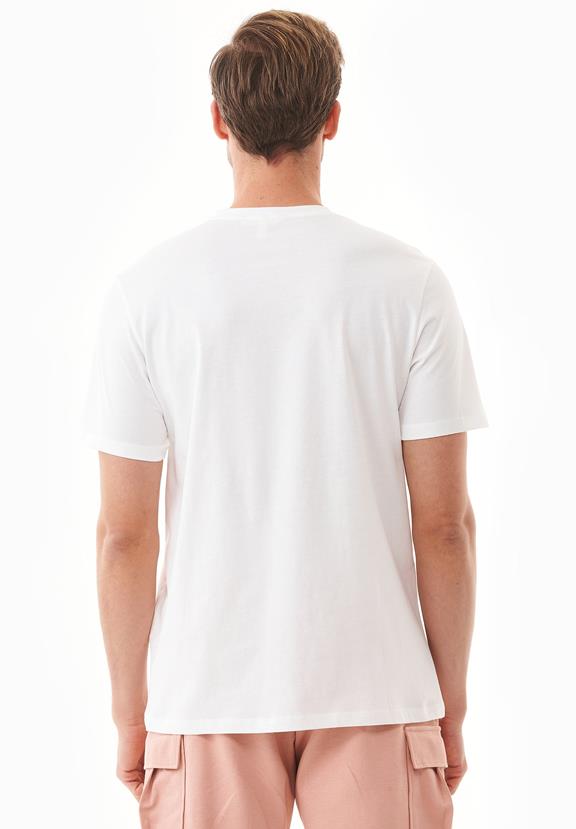 T-Shirt Met Fiets Print Off White from Shop Like You Give a Damn