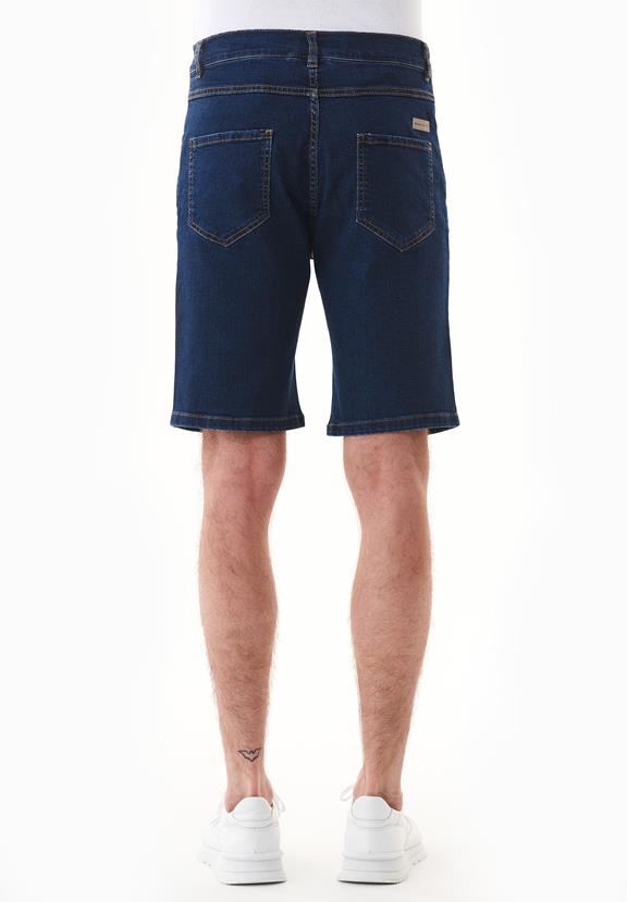 Denim Shorts Mid Blue 2