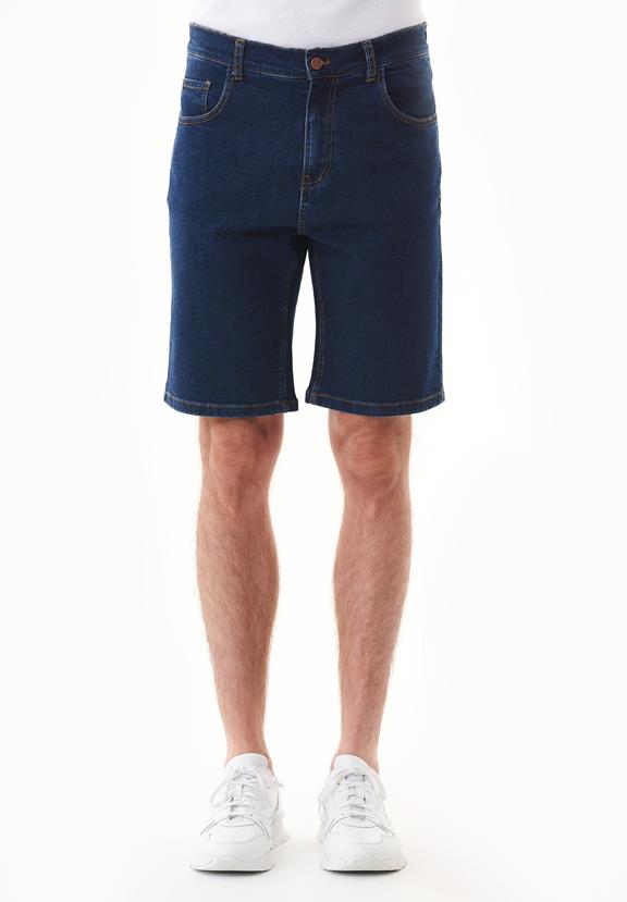 Denim Shorts Mid Blue 3