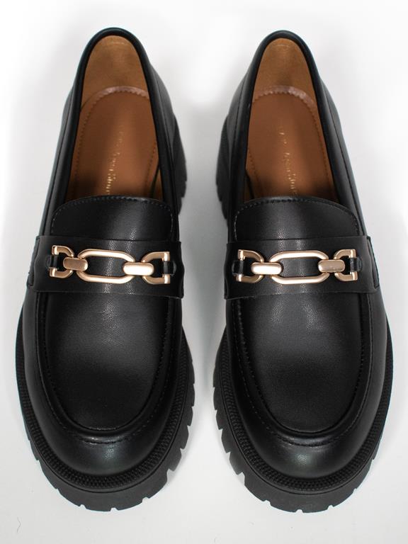 Loafers Track Sole Black 4