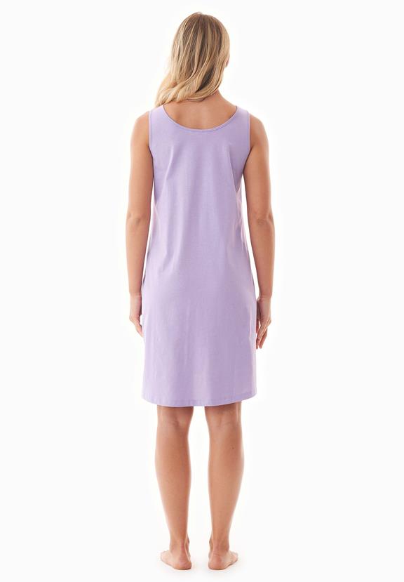 Night Gown Sleeveless Dennis Lavender Purple 3