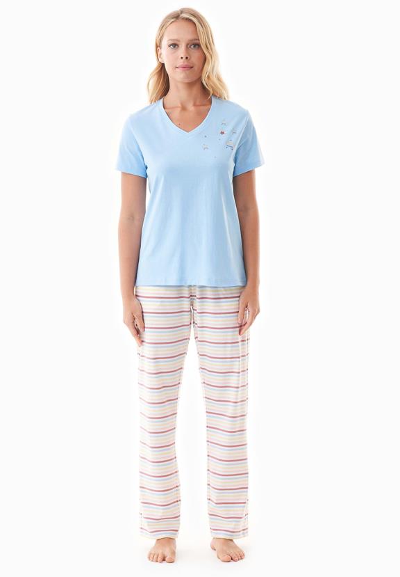 Pajama Set Trinnity Light Blue 2
