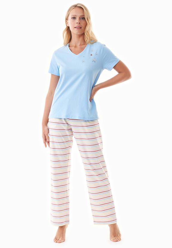 Pajama Set Trinnity Light Blue 3