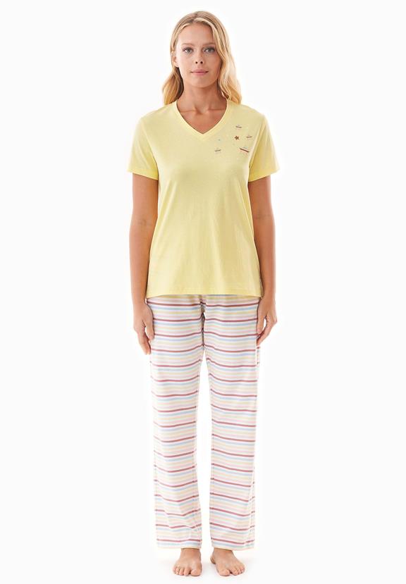 Pajama Set Trinnity Yellow 2