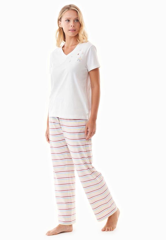 Pajama Set Trinnity Off White 3