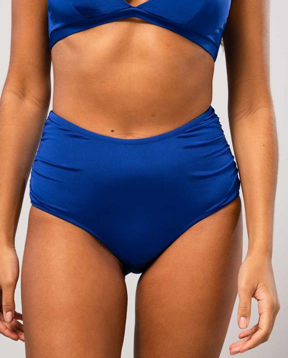 Bikini Slip Highwaist Kobalt Blauw 1