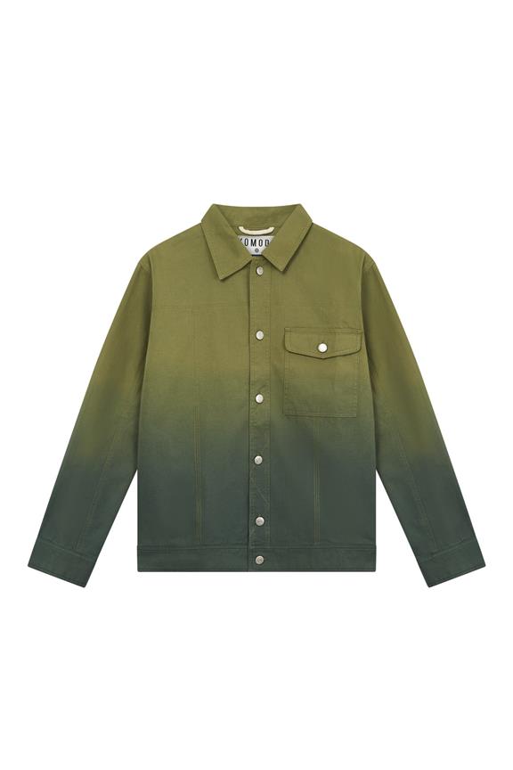 Jacket Women Orino Dip Dyed Khaki Green 2