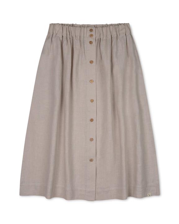 Midi Skirt Pale Clay 2