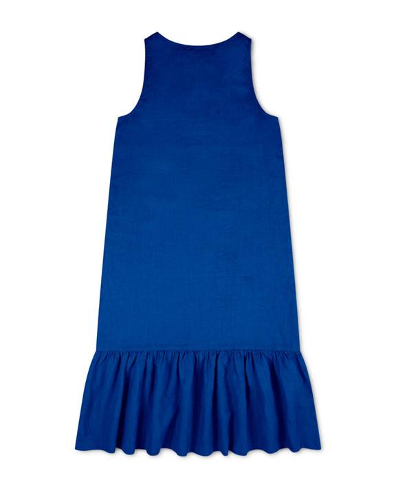 Dress Frill Lapis Blue 3