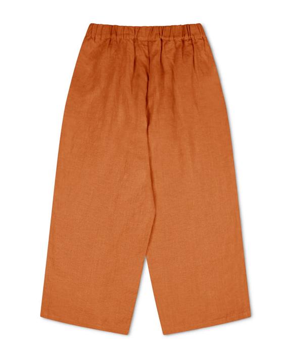 Pantalon Culotte Rouille Orange 3