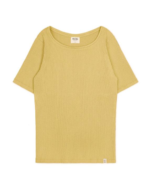 T-Shirt Rib Sunrise Yellow 2