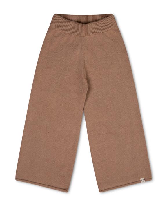 Pants Wide Leg Nougat Brown 2