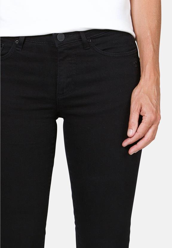 Slim Fit Jeans Regular Teresa Zwart 4