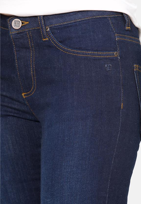 Slim Jeans Regular Teresa Donker Indigoblauw 4