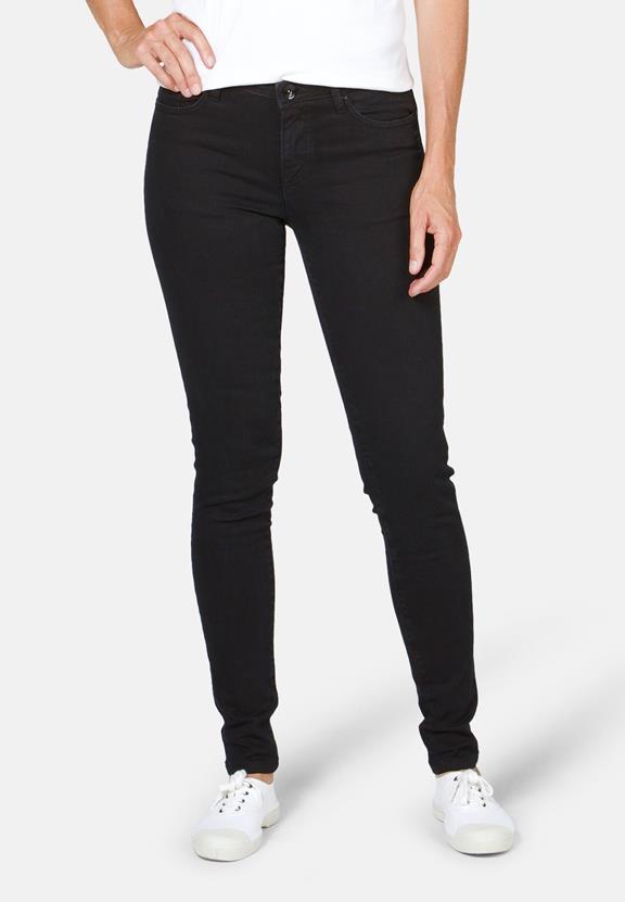 Skinny Jeans Rosa Black 1