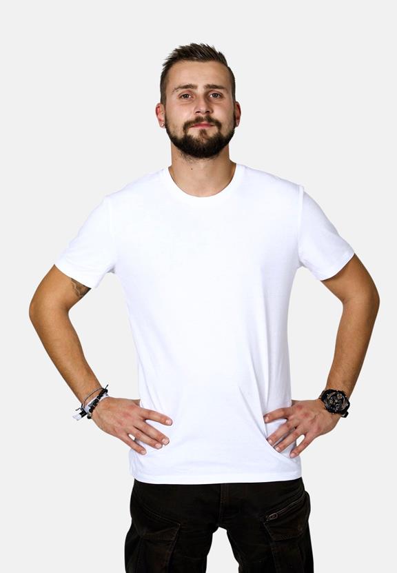 T-Shirt Slim Fit Feels White 1