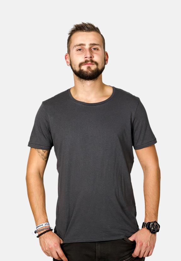 T-Shirt Enjoys Modal Antracietgrijs 1