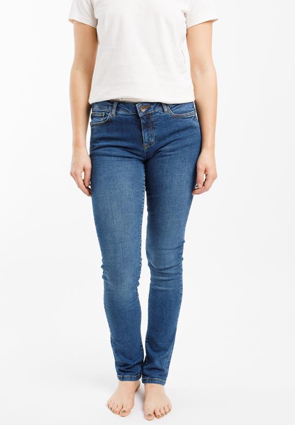 Slim Jeans Regular Teresa Mid Indigo Blue 1