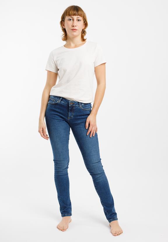 Slim Jeans Regular Teresa Mid Indigo Blue 2