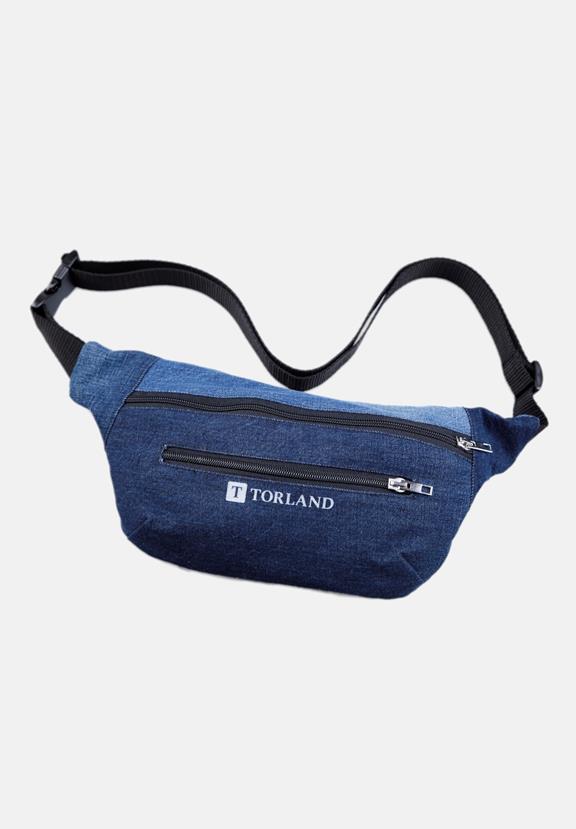Fanny Pack Upcycled Baudry Denim Blue 7