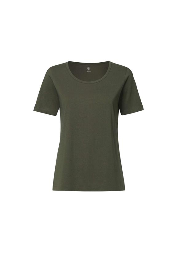 T-Shirt Moosgrün 1