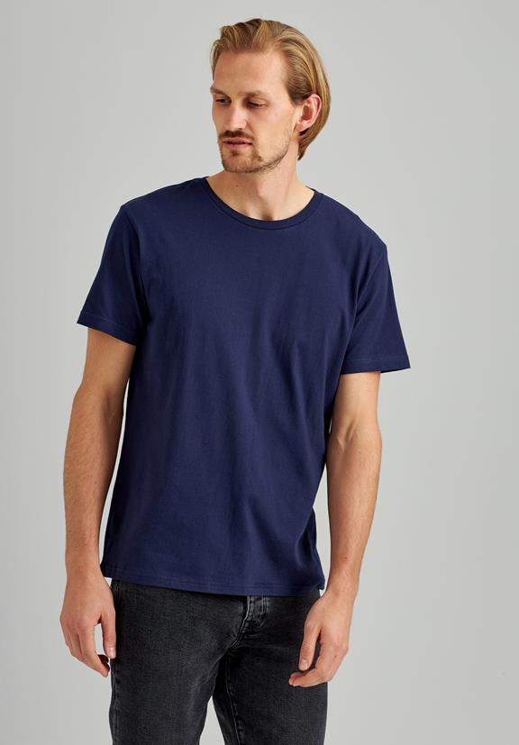 T-Shirt Nachtblauw 1