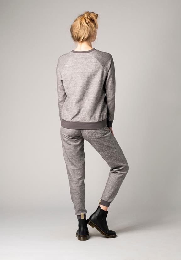 Sweater Raglan Dark Marble Grey 4