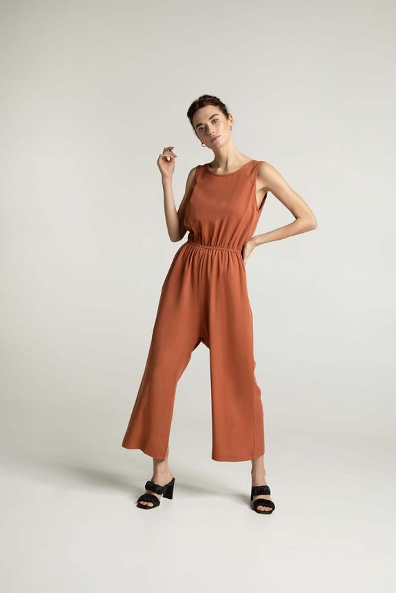 Jumpsuit Staine Terra Red via Shop Like You Give a Damn