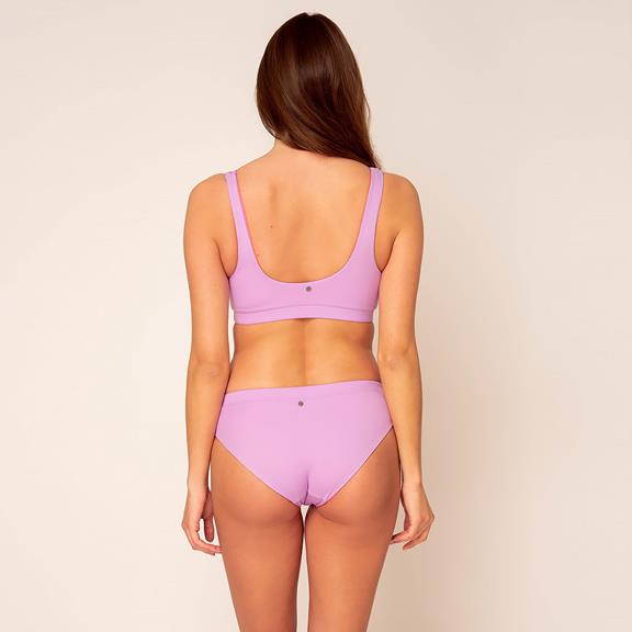 Bikini Bottom Amal Hipster Reversible Lilac Purple / Pink 1