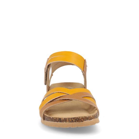 Wedge Sandals Ilaria Ochre Yellow 2