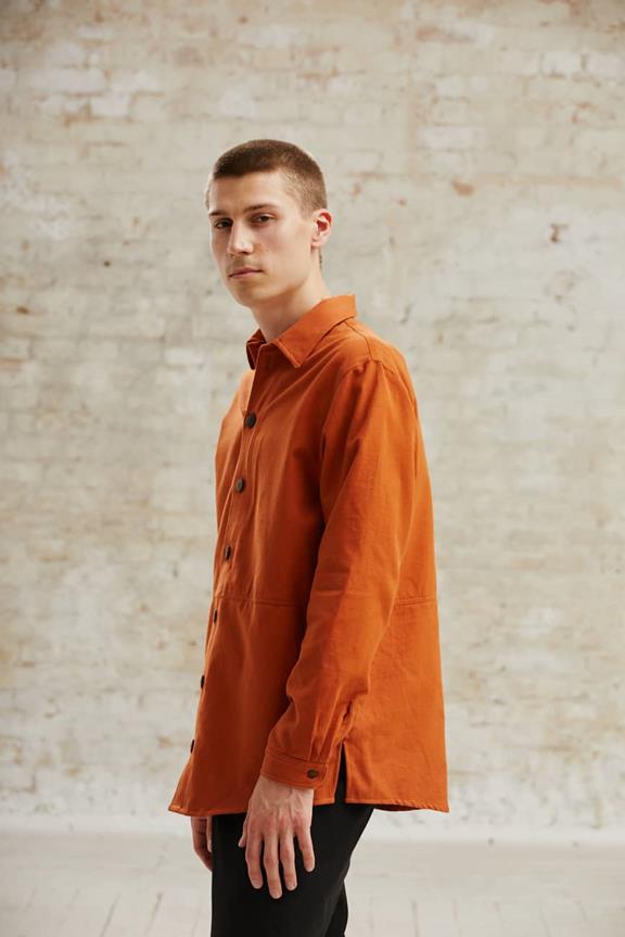 Überhemd Daladal Rust Orange 6