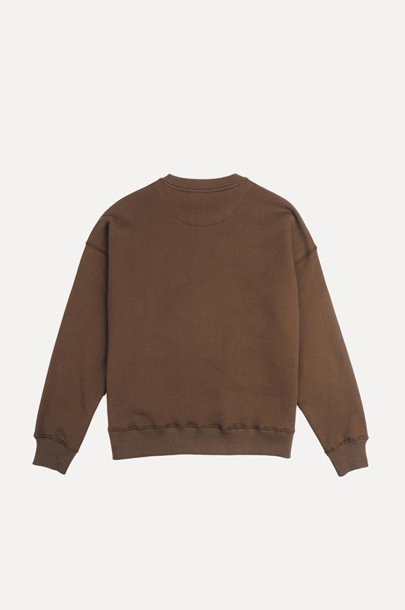 Sweater Oversized Essential Cocoa Brown 3