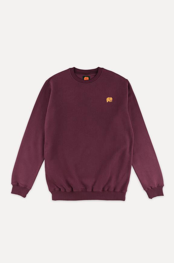 Sweater Essential Burgundy Red 1