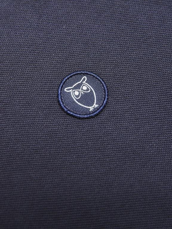 Polo T-Shirt Basic Badge Dark Blue 5