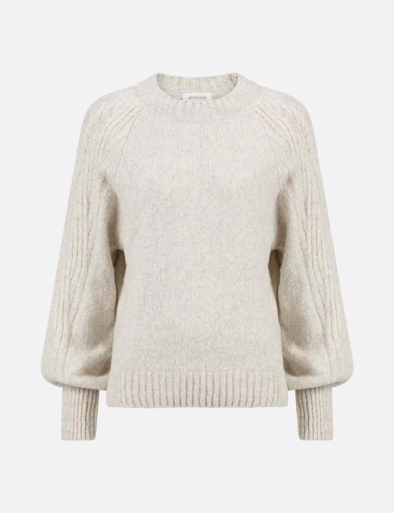 Sweater Cassia White 1