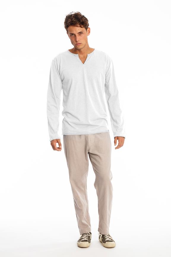 T-Shirt Long Sleeves Eros White 1