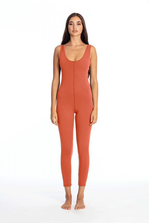 Jumpsuit Yoga Earth Red 1