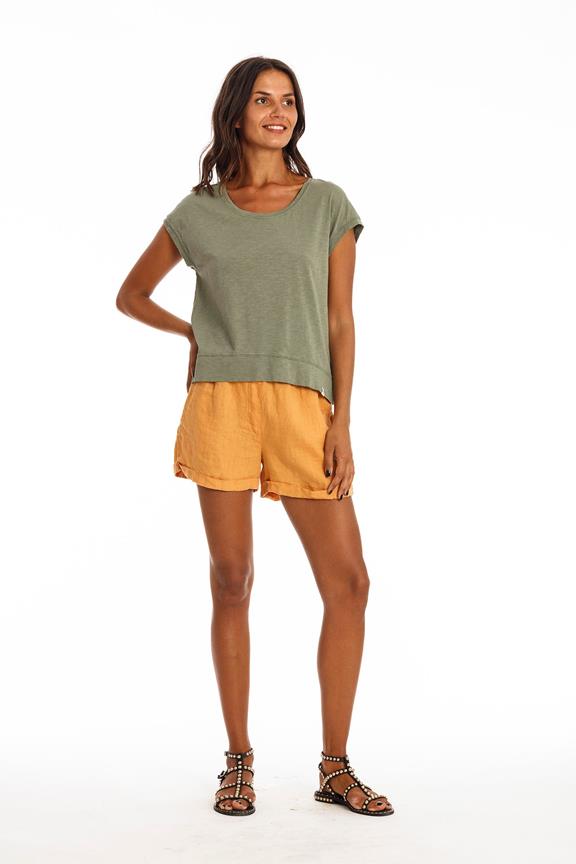Shorts Creta Gold Sand Yellow from Shop Like You Give a Damn