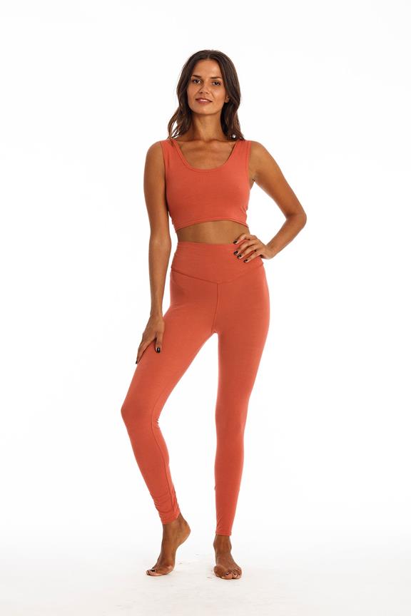 Yoga Top Earth Red 1