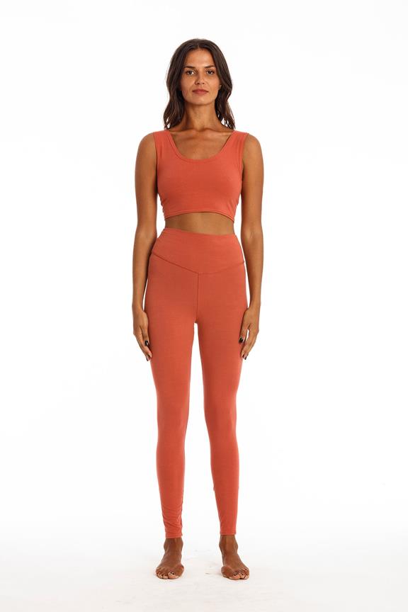 Yoga Top Earth Red 2