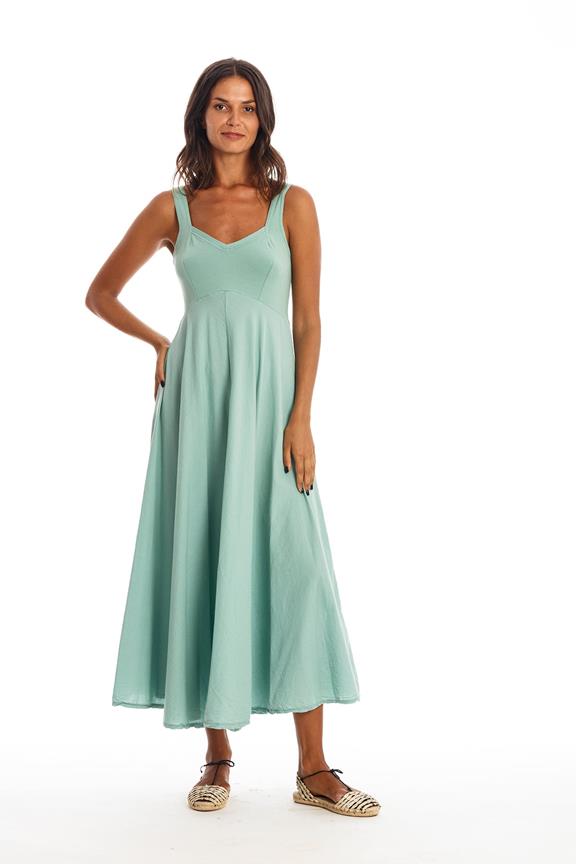 Dress Madonna Cameo Green from Shop Like You Give a Damn