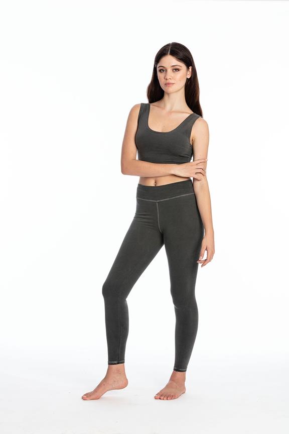 Yoga Top Anthracite Grey from Shop Like You Give a Damn