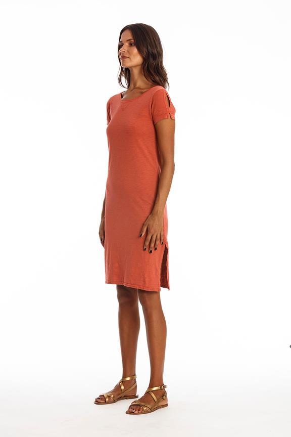 Dress Zoe Earth Red from Shop Like You Give a Damn