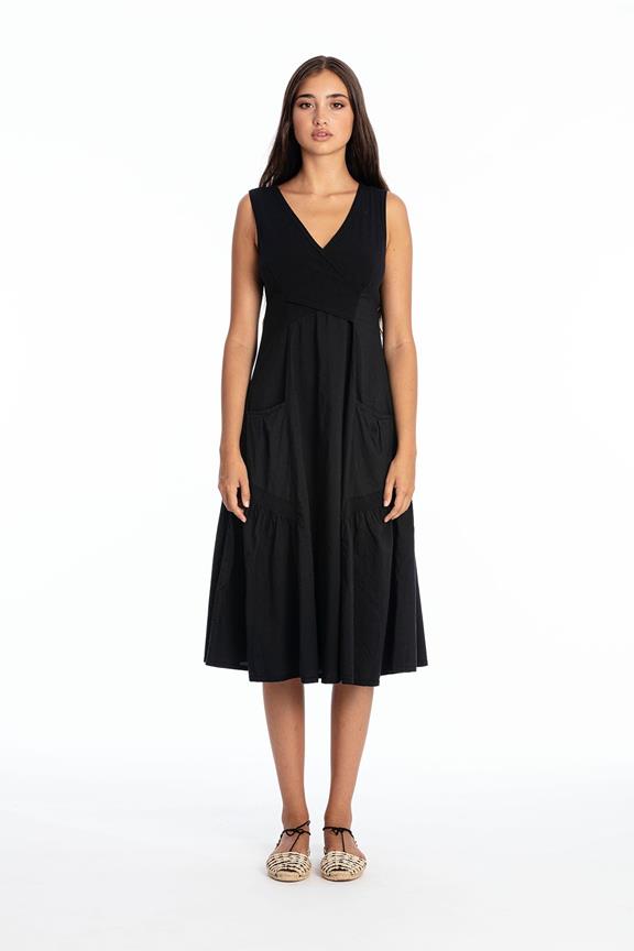 Dress Sleeveless Paola Black from Shop Like You Give a Damn